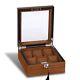 New Wood Watch Display Boxes Case Watch Storage Holder Mens Mechanical Watch