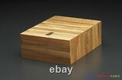 New Wooden Storage Box with Display Tray Handmade for 30 PCGS Slab Coin Holder
