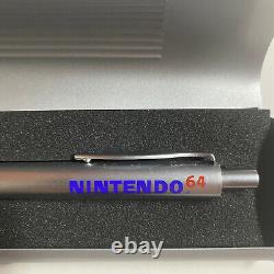 Nintendo 64 N64 Pen Store Employee Promo Display Metal Case Complete In Box CIB