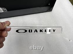 Oakley Countertop Display Case Stand SUNGLASSES Metal + Plexiglass Store Exhibit