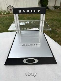 Oakley Countertop Display Case Stand SUNGLASSES Metal + Plexiglass Store Exhibit