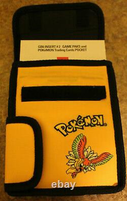 Official Nintendo Pokemon Gameboy Travel Pak Game Case Store Display RARE