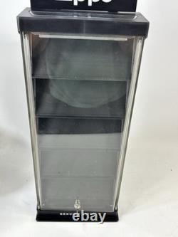 Official ZIPPO Lighter Retail Display Case withKey 21'' Store Counter Authentic