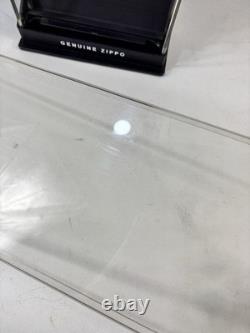 Official ZIPPO Lighter Retail Display Case withKey 21'' Store Counter Authentic