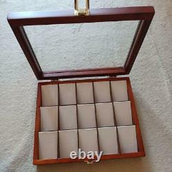 Oil Lighter Storage Wooden Display Case