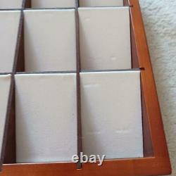 Oil Lighter Storage Wooden Display Case