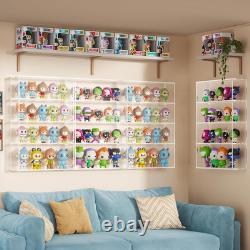 Oversized Display Case Compatible with Pop Out of Box, Acrylic Floating