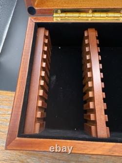 PCGS Coin Storage Display Box Wood Case 30 Coin Box! Holds 30 Coins! PCGS 4.0