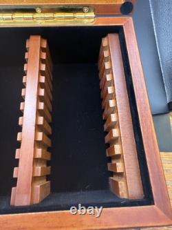 PCGS Coin Storage Display Box Wood Case 30 Coin Box! Holds 30 Coins! PCGS 4.0