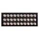Pennzoni Baseball Display Case, Acrylic Hockey Puck Display Case, Holds 30 Balls