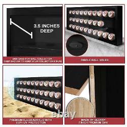 PENNZONI Baseball Display Case, Acrylic Hockey Puck Display Case, Holds 30 Balls