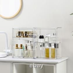 Pastry Case Clear Display Case Bread Storage Box 4 Layers Airtight