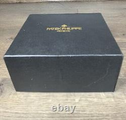 Patek Philippe Watch BOX, CASE, & PAPERS ONLY Storage Presentation Display