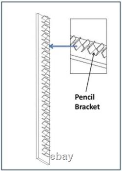 Pen Display Case Holder Golf Collection Organizer Wall Mount Wooden Storage Box