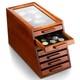 Pocket Knife Display Case Glass Top Display Case Holder Tool Storage Cabinet