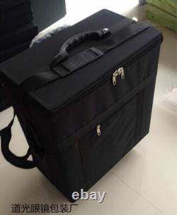 Portable Trolley Eyeglasses Display Case Oxford Fabric Storage Organizer Cabine