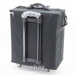 Portable Trolley Eyeglasses Display Case Oxford Fabric Storage Organizer Cabine