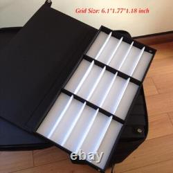 Portable Trolley Eyeglasses Display Case Oxford Fabric Storage Organizer Cabine