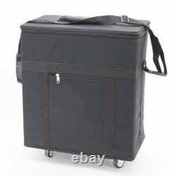 Portable Trolley Eyeglasses Display Case Oxford Fabric Storage Organizer Cabine