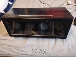 Pre-Owned Brookstone Automatic Quad Watch Winder Display Storage Case