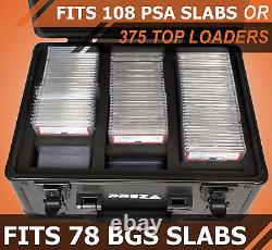 Premium Sports Card Display Case for Graded Sport Cards, Graded Card Storage Box
