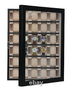 Quality 30 Watch Cabinet Luxury Case Storage Display Box Jewellery Watches 51