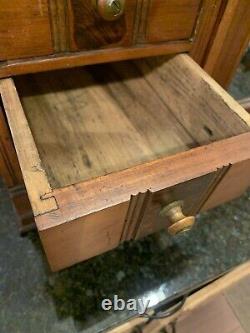 RARE Antique Belding Brothers & Company Silk Thread/Ribbon General Store Cabinet