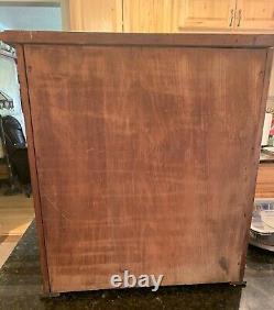 RARE Antique Belding Brothers & Company Silk Thread/Ribbon General Store Cabinet