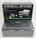 Rare New! Vintage Vhs Video Bank Optimal Storage Case Display 10 Tapes Plastic