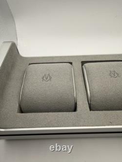 RIMOWA Anodized Aluminum Watch Case Display Box Luxury Travel Storage Triple