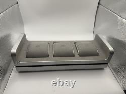 RIMOWA Anodized Aluminum Watch Case Display Box Luxury Travel Storage Triple