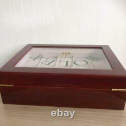 ROLEX Watch Case 10 Pieces Storage Novelty Collection Display Box Limited