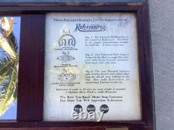 Rare Antique Koh-I-Noor General Store Wooden Display Case Rare Antique Koh-I-Noor General Store Wooden Display Case