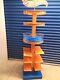 Rare Official Hot Wheels Toy Car Store Display Rack Stand 7 Foot Tall Steel
