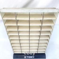 Rare Tomica Display fixtures for in-store sales collection Vintage case 40 case