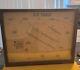 Rare Vintage Schrade Old Timer Knife Countertop Store Wooden Display Case