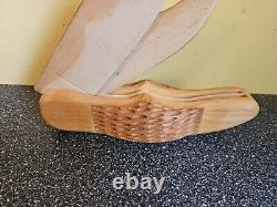 Rare Vintage Wooden Case Knife Store Display