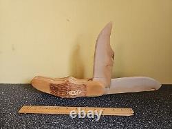 Rare Vintage Wooden Case Knife Store Display