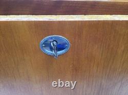 Rare Vtg Case XX Knife 1960's Wood Store Counter Display Case with Key