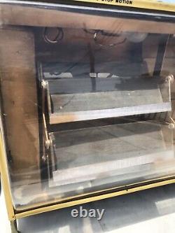 Rare Working Electric Rotating Ronson Cigarette Cigar Lighter Store Display Case