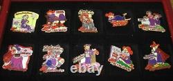 Red Hat Society Pins 41 Pin Collection Deluxe Display/Storage Case 40+ Member