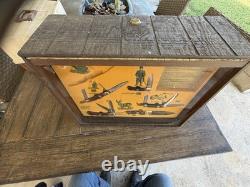 Remington Store Front Counter Top Retail Pocket Knife Display Case With Knives
