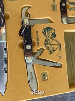 Remington Store Front Counter Top Retail Pocket Knife Display Case With Knives