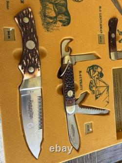 Remington Store Front Counter Top Retail Pocket Knife Display Case With Knives