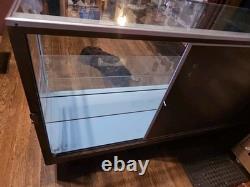 Retail Store Glass Display Case WithGlass Shelves 72x21x38Local Pickup Missouri