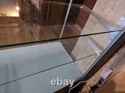 Retail Store Glass Display Case WithGlass Shelves 72x21x38Local Pickup Missouri