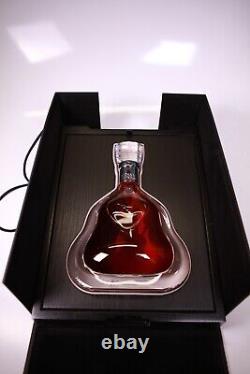 Richard Hennessy Cognac Bottle Case Baccarat Crystal Store Display, Wear on Box