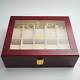 Rolex 10 Pieces Storage Display Case For Collectors Novelty Genuine Not For Sale