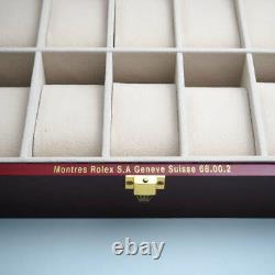 Rolex 10 Pieces Storage Display Case For Collectors Novelty Genuine NOT FOR SALE