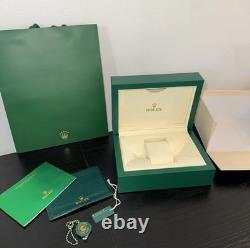 Rolex Box Empty Storage Display Case Leather